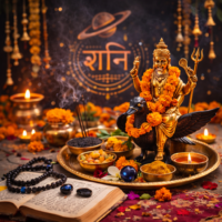 Shani Shanti Puja Samagri Kit